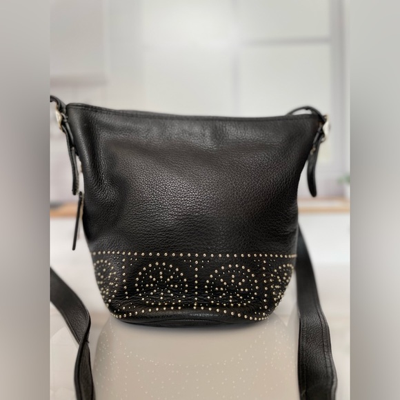 Coach Black Mini Studs Mini Duffle Bag - Picture 8 of 13